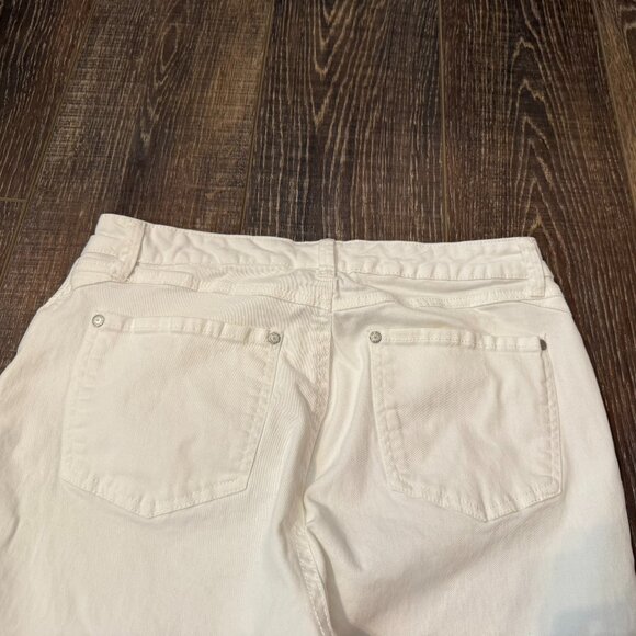 Hannah Denim White Jeans – Size 10 - Picture 7 of 14